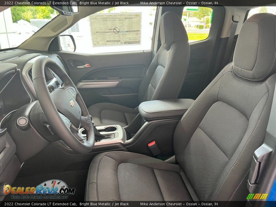 Jet Black Interior - 2022 Chevrolet Colorado LT Extended Cab Photo #15