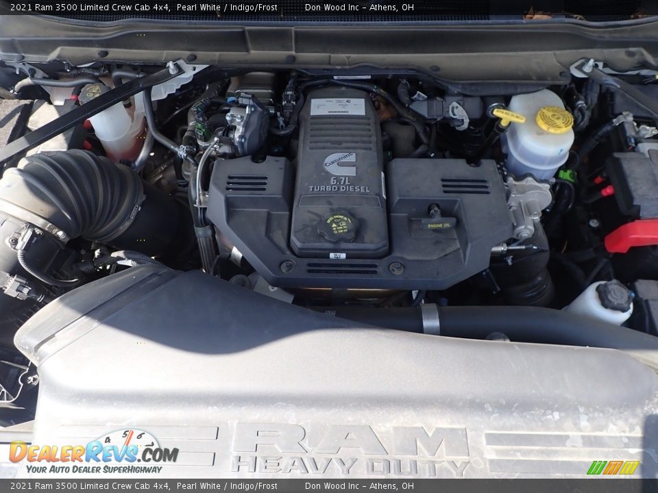 2021 Ram 3500 Limited Crew Cab 4x4 6.7 Liter OHV 24-Valve Cummins Turbo-Diesel Inline 6 Cylinder Engine Photo #5