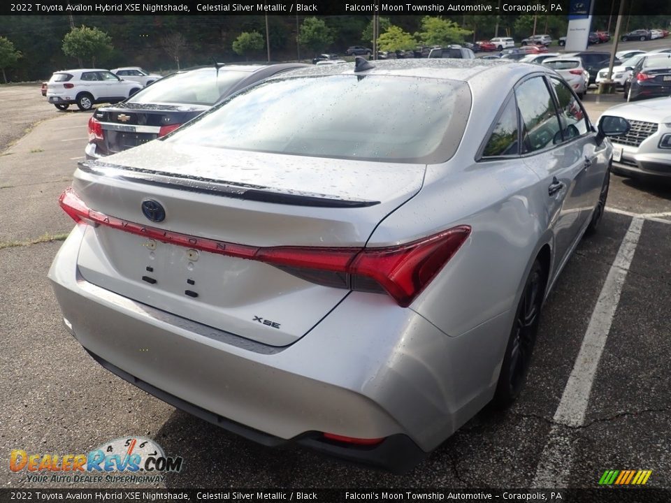 2022 Toyota Avalon Hybrid XSE Nightshade Celestial Silver Metallic / Black Photo #4