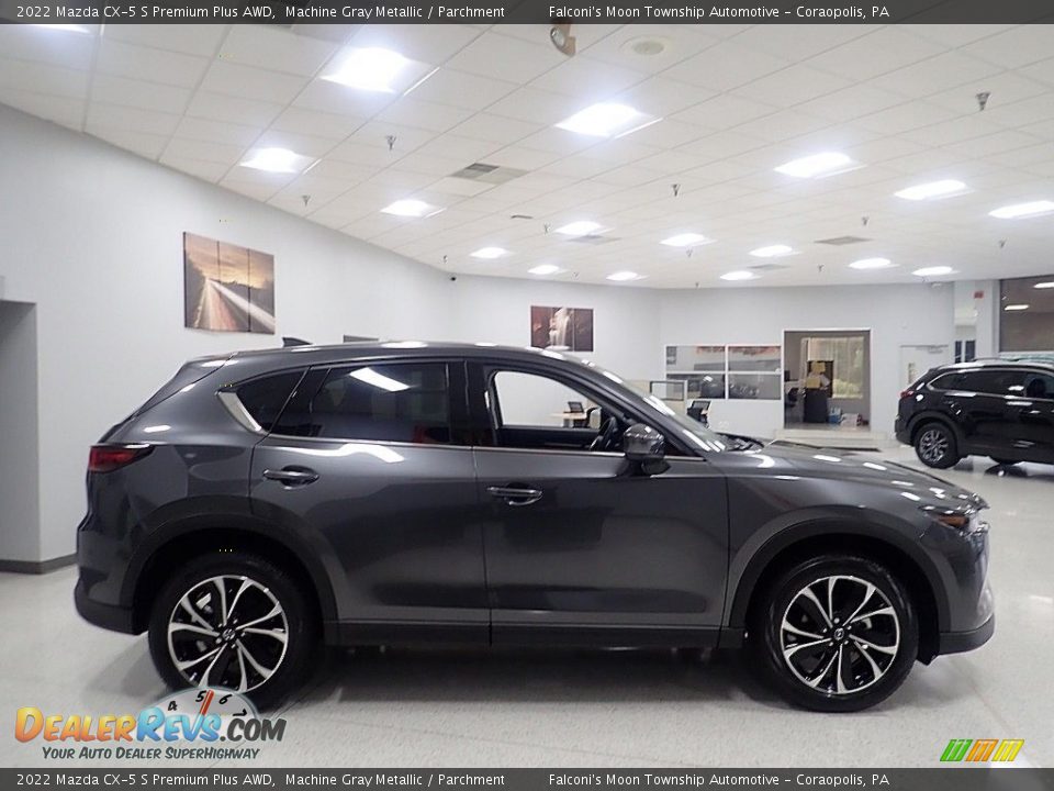 Machine Gray Metallic 2022 Mazda CX-5 S Premium Plus AWD Photo #1