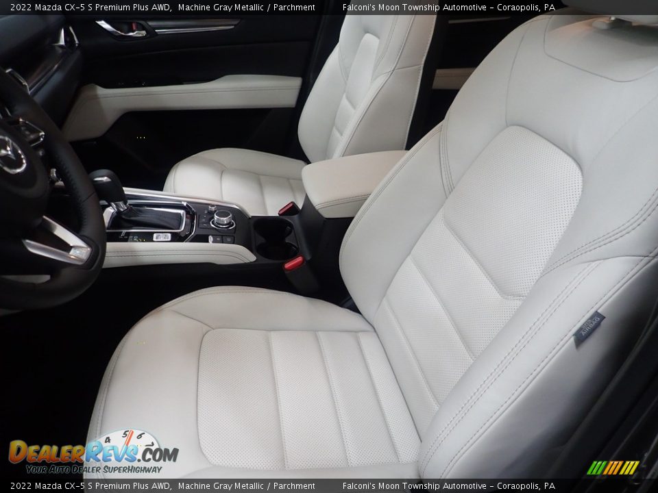 Front Seat of 2022 Mazda CX-5 S Premium Plus AWD Photo #10