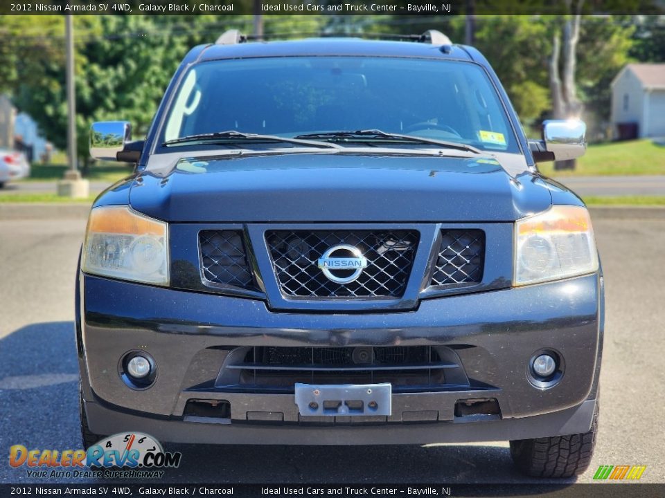 2012 Nissan Armada SV 4WD Galaxy Black / Charcoal Photo #3