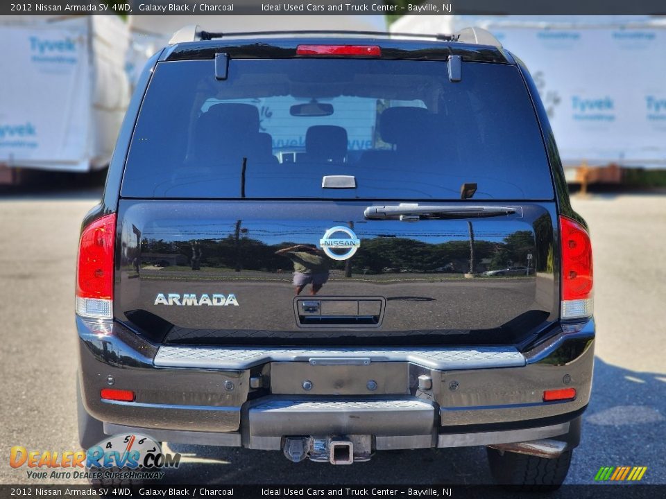 2012 Nissan Armada SV 4WD Galaxy Black / Charcoal Photo #6