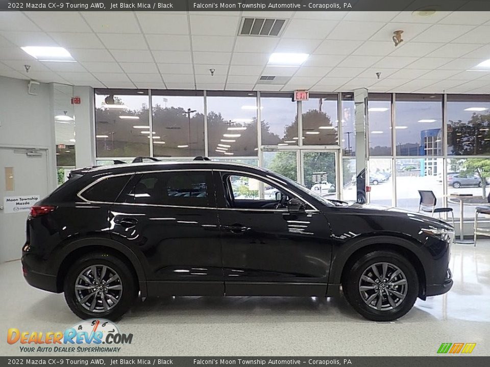 2022 Mazda CX-9 Touring AWD Jet Black Mica / Black Photo #1