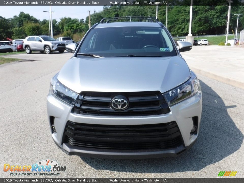 2019 Toyota Highlander SE AWD Celestial Silver Metallic / Black Photo #11