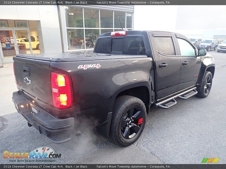 2019 Chevrolet Colorado LT Crew Cab 4x4 Black / Jet Black Photo #2