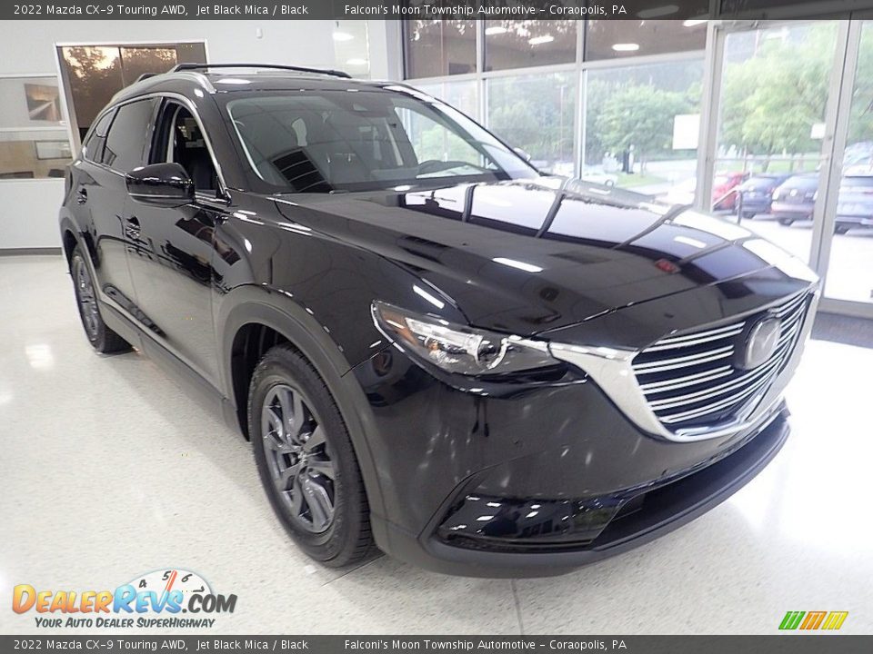 Jet Black Mica 2022 Mazda CX-9 Touring AWD Photo #8