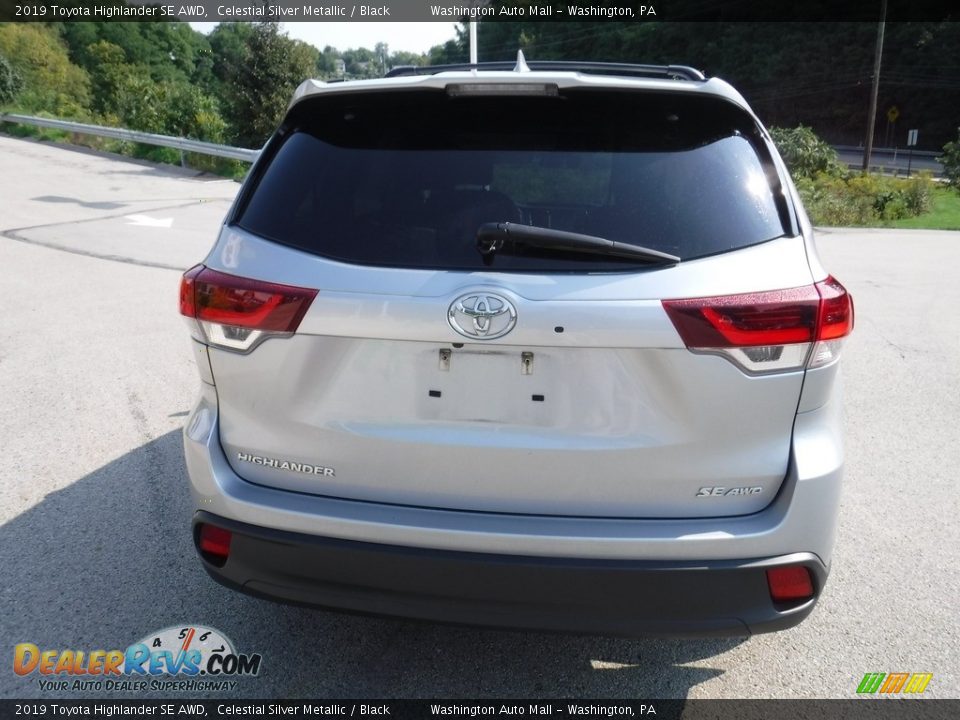 2019 Toyota Highlander SE AWD Celestial Silver Metallic / Black Photo #16