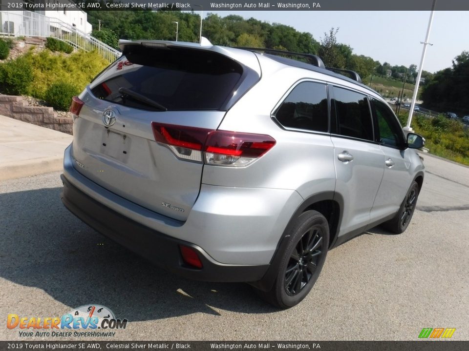 2019 Toyota Highlander SE AWD Celestial Silver Metallic / Black Photo #17