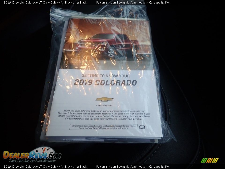 2019 Chevrolet Colorado LT Crew Cab 4x4 Black / Jet Black Photo #15