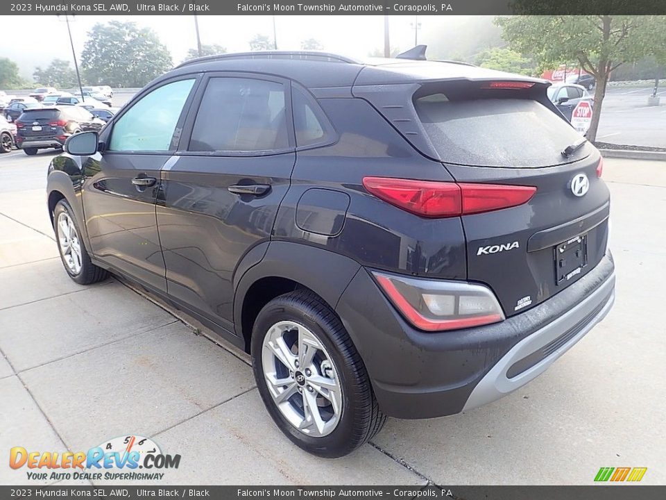 2023 Hyundai Kona SEL AWD Ultra Black / Black Photo #5