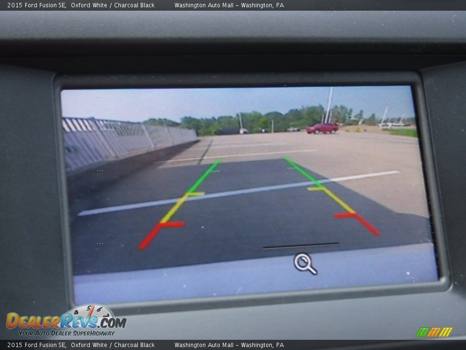 2015 Ford Fusion SE Oxford White / Charcoal Black Photo #5