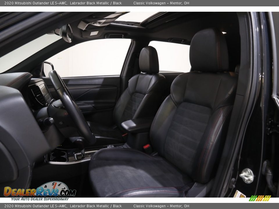 2020 Mitsubishi Outlander LE S-AWC Labrador Black Metallic / Black Photo #5