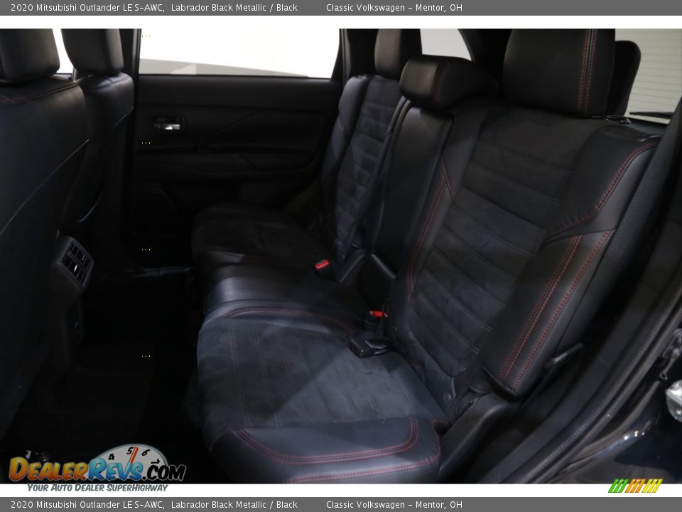 2020 Mitsubishi Outlander LE S-AWC Labrador Black Metallic / Black Photo #19