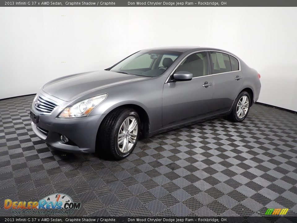 2013 Infiniti G 37 x AWD Sedan Graphite Shadow / Graphite Photo #7