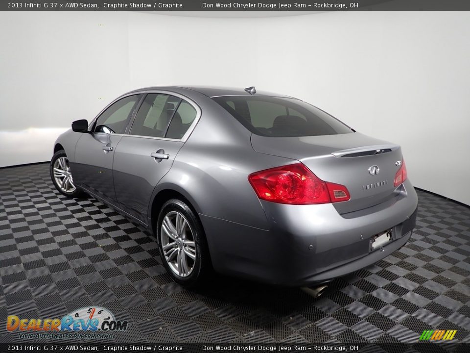 2013 Infiniti G 37 x AWD Sedan Graphite Shadow / Graphite Photo #8