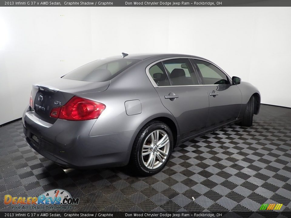 2013 Infiniti G 37 x AWD Sedan Graphite Shadow / Graphite Photo #12