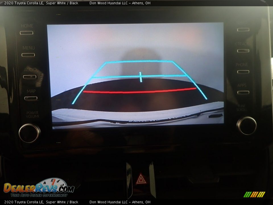 2020 Toyota Corolla LE Super White / Black Photo #2