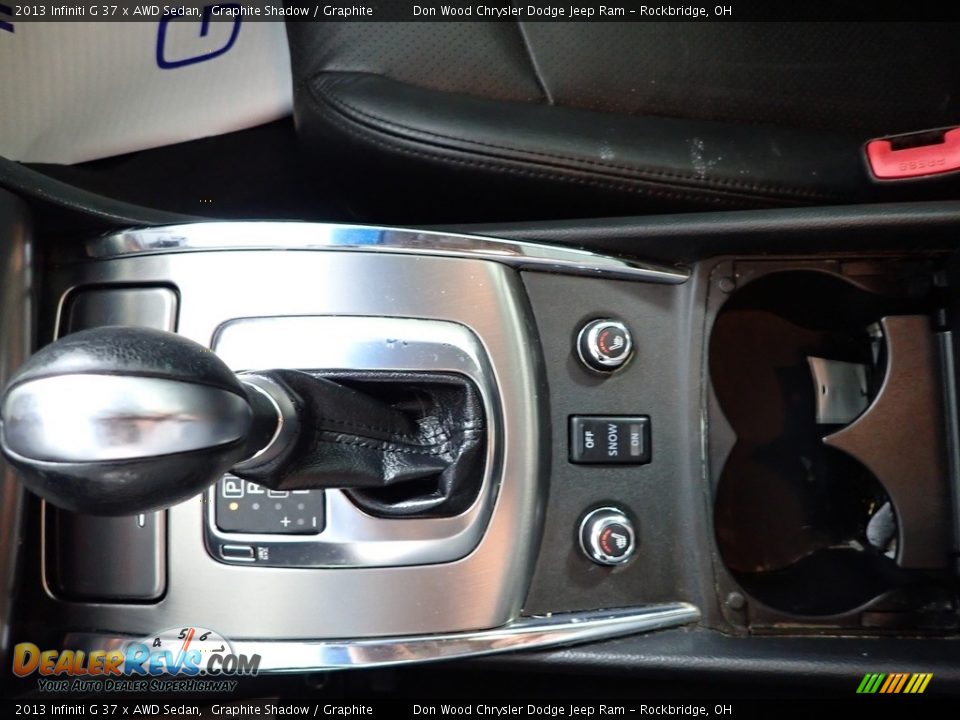 2013 Infiniti G 37 x AWD Sedan Graphite Shadow / Graphite Photo #22
