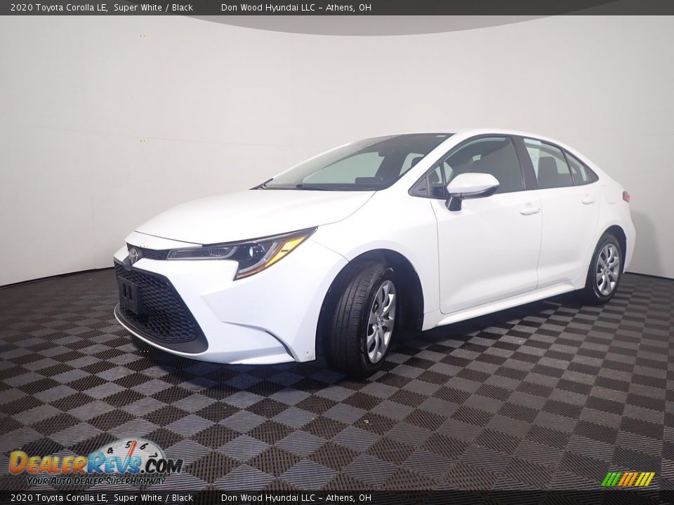 2020 Toyota Corolla LE Super White / Black Photo #6