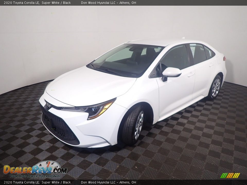 2020 Toyota Corolla LE Super White / Black Photo #7