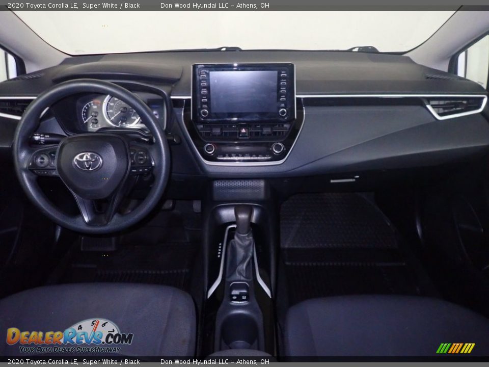 2020 Toyota Corolla LE Super White / Black Photo #20