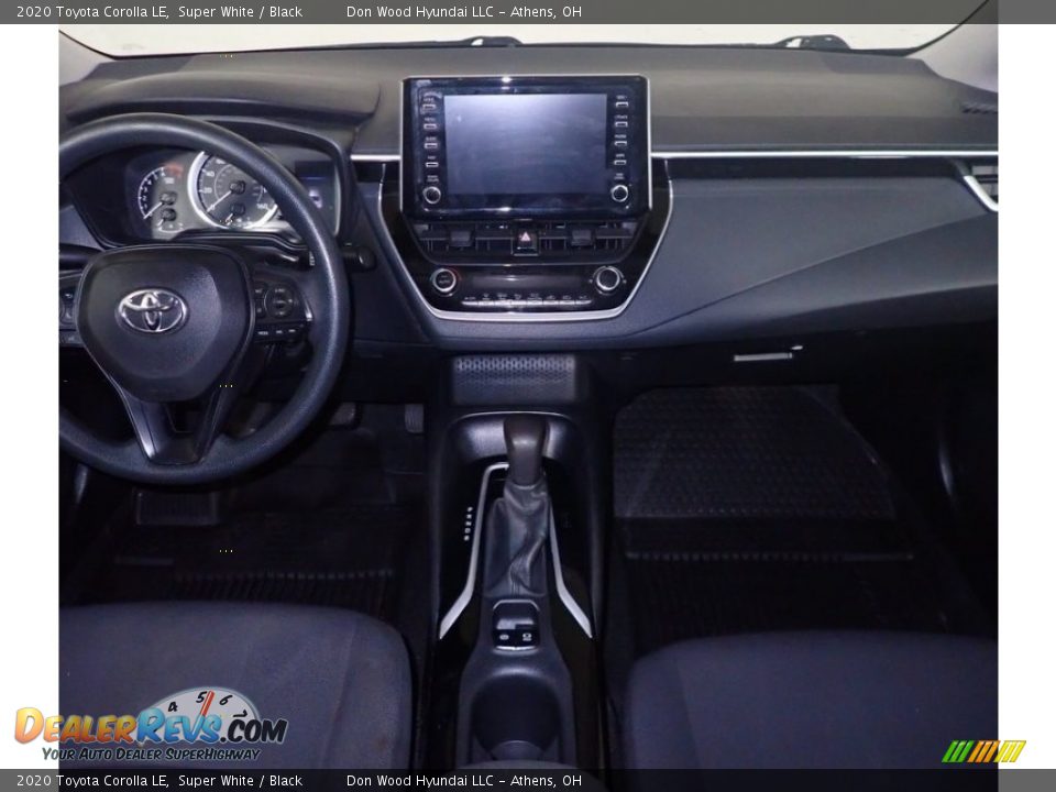 2020 Toyota Corolla LE Super White / Black Photo #21