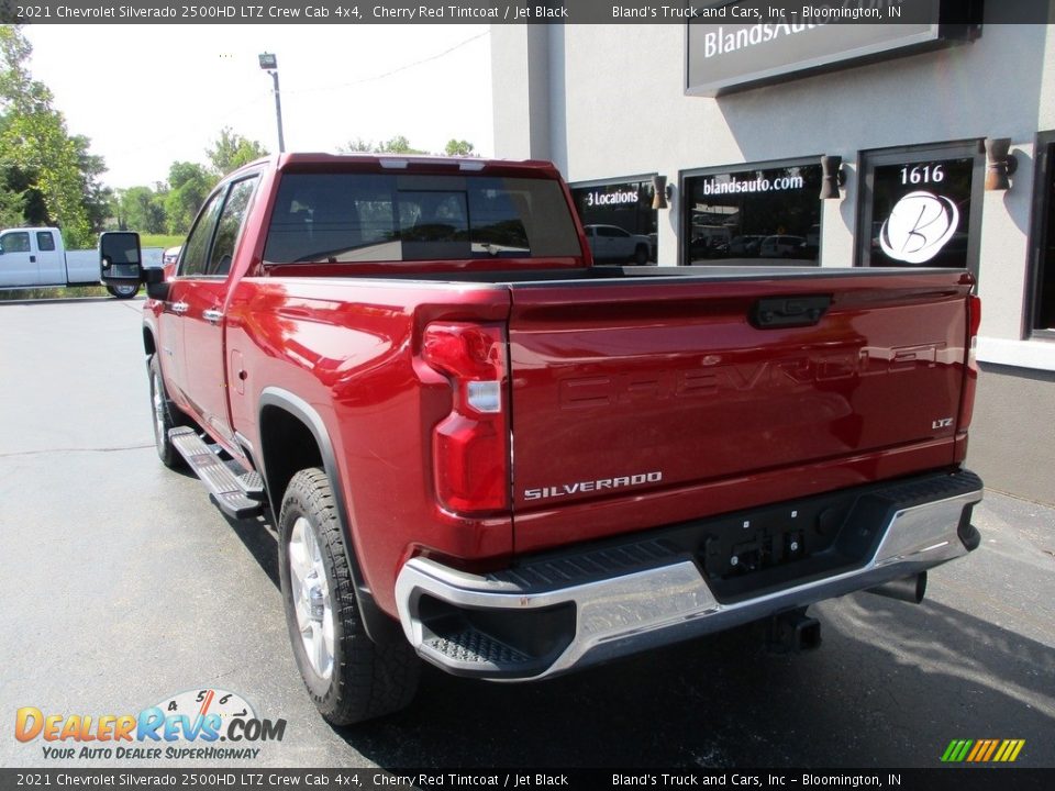 2021 Chevrolet Silverado 2500HD LTZ Crew Cab 4x4 Cherry Red Tintcoat / Jet Black Photo #3