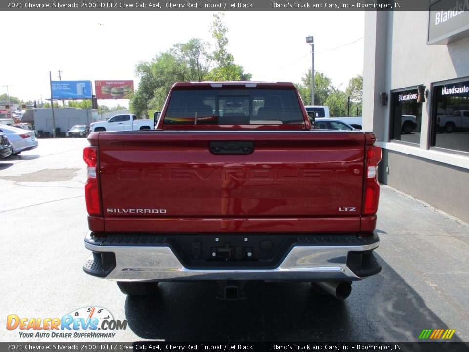 2021 Chevrolet Silverado 2500HD LTZ Crew Cab 4x4 Cherry Red Tintcoat / Jet Black Photo #4