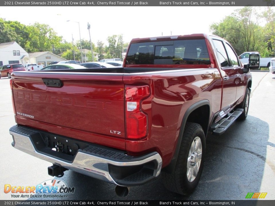 2021 Chevrolet Silverado 2500HD LTZ Crew Cab 4x4 Cherry Red Tintcoat / Jet Black Photo #5