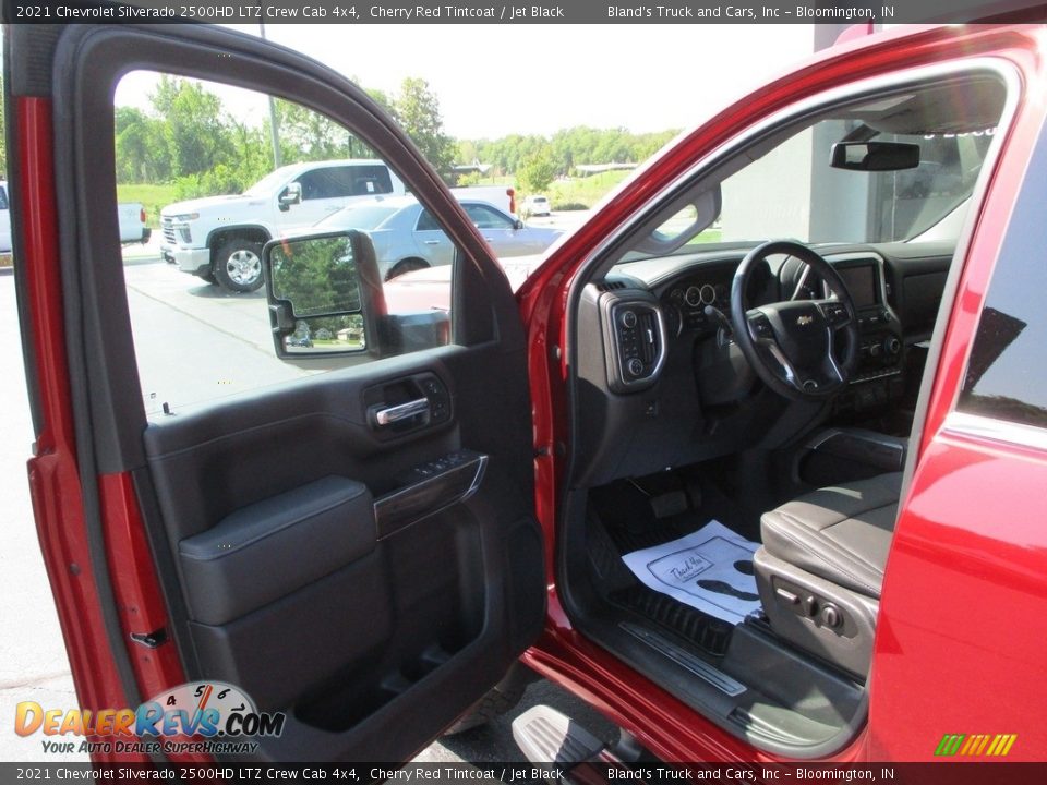 2021 Chevrolet Silverado 2500HD LTZ Crew Cab 4x4 Cherry Red Tintcoat / Jet Black Photo #8