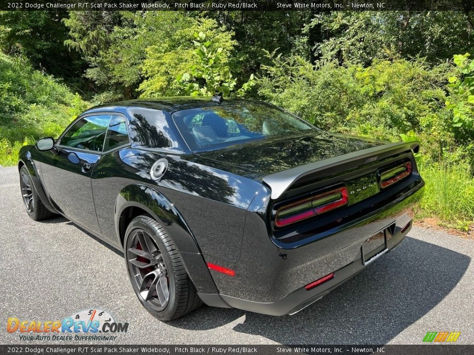 Pitch Black 2022 Dodge Challenger R/T Scat Pack Shaker Widebody Photo #8