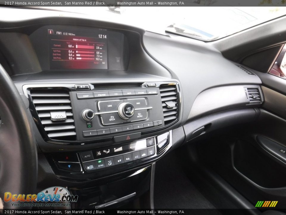 2017 Honda Accord Sport Sedan San Marino Red / Black Photo #18