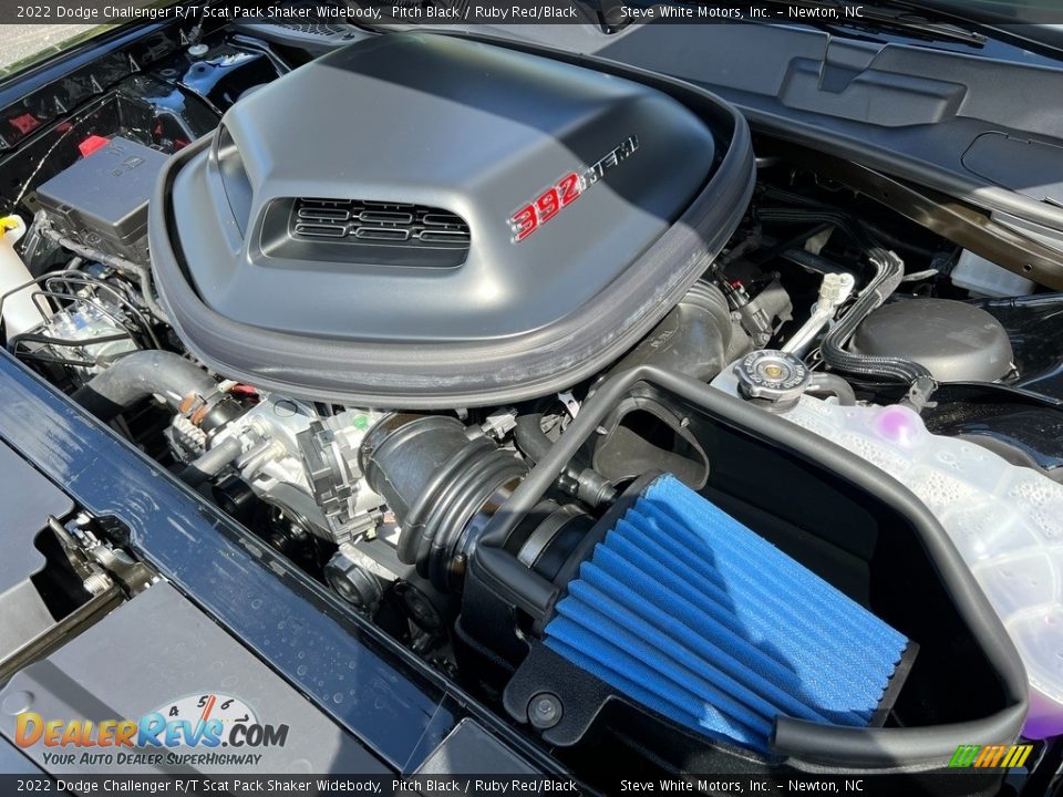 2022 Dodge Challenger R/T Scat Pack Shaker Widebody 392 SRT 6.4 Liter HEMI OHV 16-Valve VVT MDS V8 Engine Photo #9