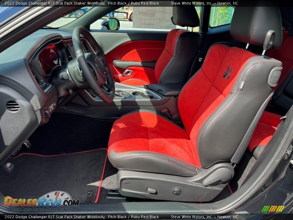 Front Seat of 2022 Dodge Challenger R/T Scat Pack Shaker Widebody Photo #10