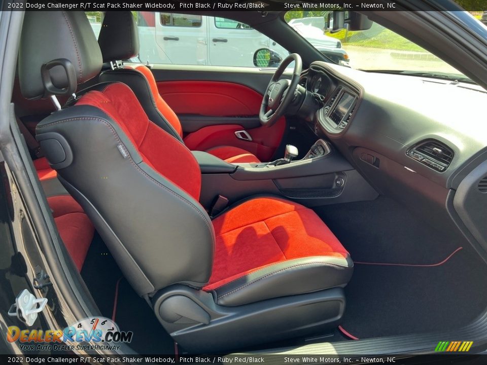 Front Seat of 2022 Dodge Challenger R/T Scat Pack Shaker Widebody Photo #15