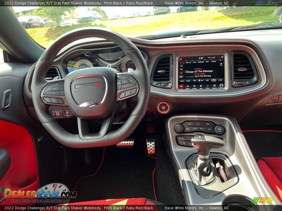 Dashboard of 2022 Dodge Challenger R/T Scat Pack Shaker Widebody Photo #16