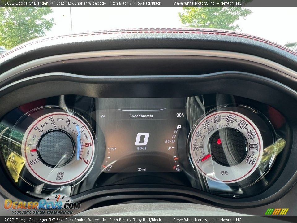 2022 Dodge Challenger R/T Scat Pack Shaker Widebody Gauges Photo #18