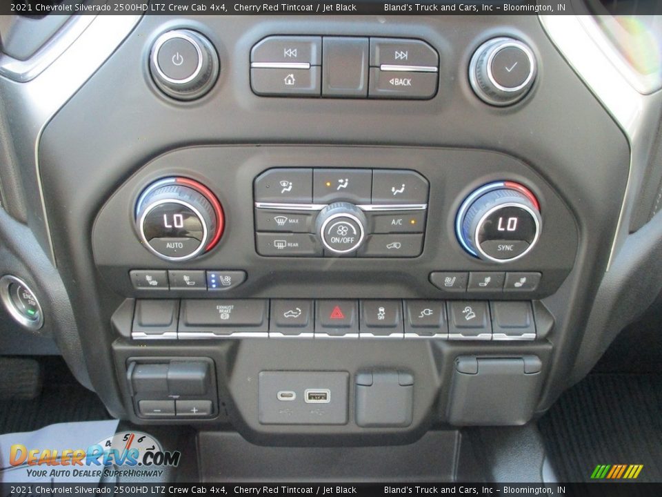 2021 Chevrolet Silverado 2500HD LTZ Crew Cab 4x4 Cherry Red Tintcoat / Jet Black Photo #24
