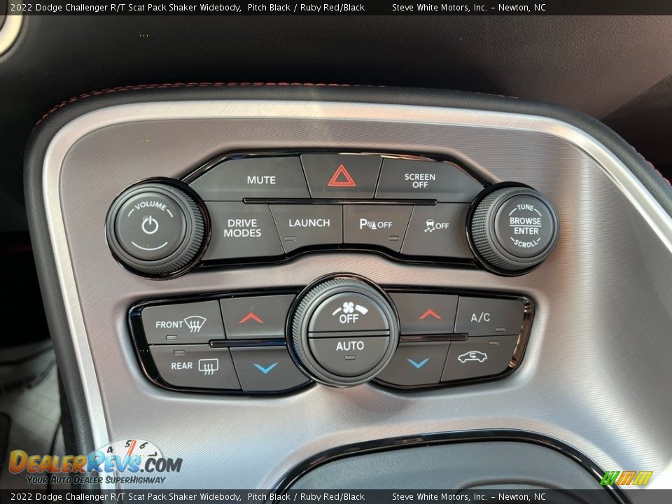 Controls of 2022 Dodge Challenger R/T Scat Pack Shaker Widebody Photo #22