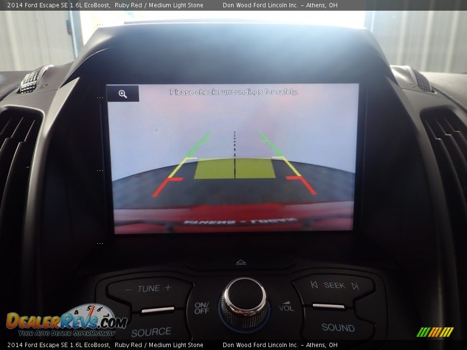 2014 Ford Escape SE 1.6L EcoBoost Ruby Red / Medium Light Stone Photo #2