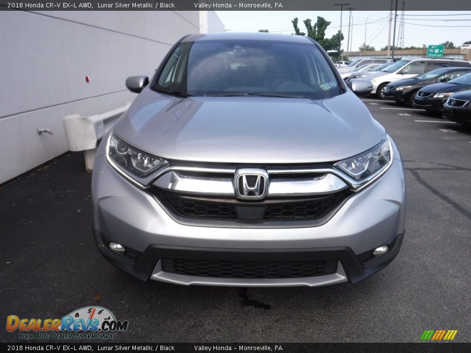 2018 Honda CR-V EX-L AWD Lunar Silver Metallic / Black Photo #5