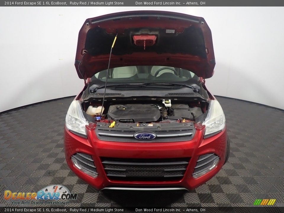 2014 Ford Escape SE 1.6L EcoBoost Ruby Red / Medium Light Stone Photo #6
