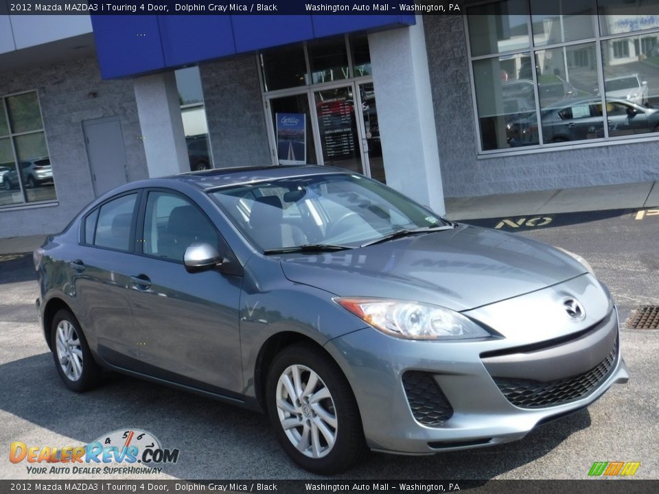 2012 Mazda MAZDA3 i Touring 4 Door Dolphin Gray Mica / Black Photo #1