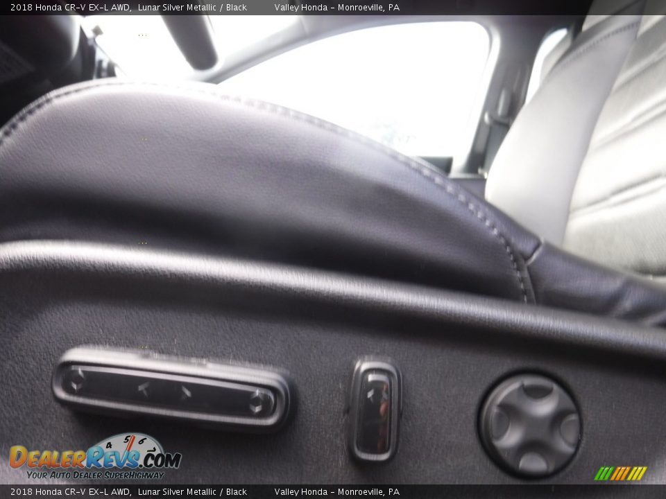 2018 Honda CR-V EX-L AWD Lunar Silver Metallic / Black Photo #13