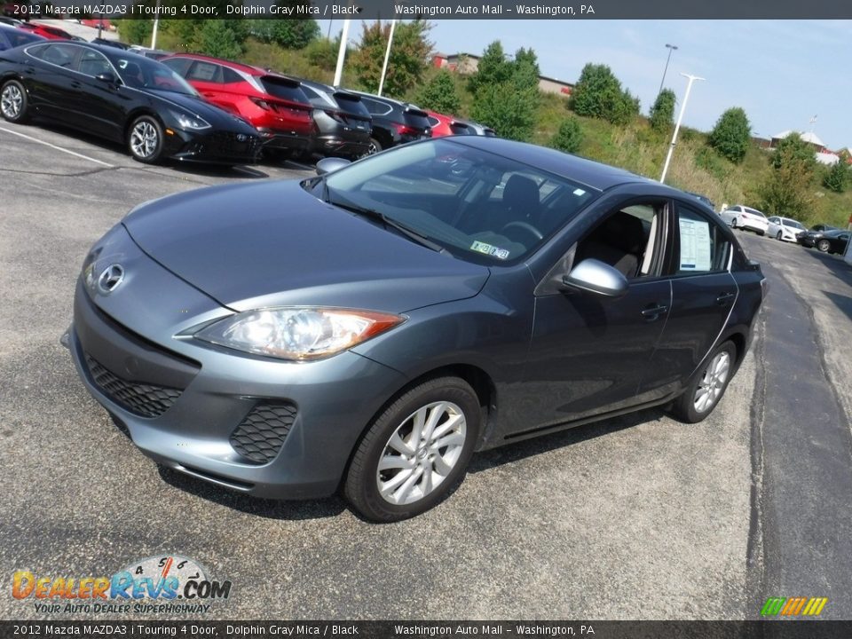 2012 Mazda MAZDA3 i Touring 4 Door Dolphin Gray Mica / Black Photo #6