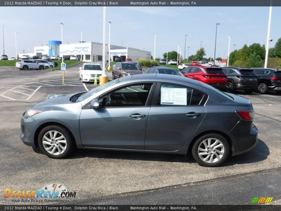 2012 Mazda MAZDA3 i Touring 4 Door Dolphin Gray Mica / Black Photo #7