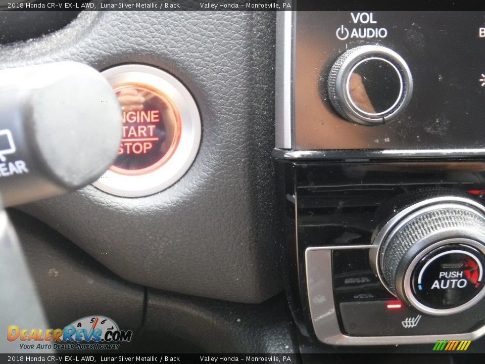 2018 Honda CR-V EX-L AWD Lunar Silver Metallic / Black Photo #20