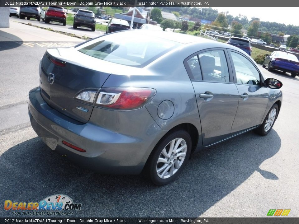 2012 Mazda MAZDA3 i Touring 4 Door Dolphin Gray Mica / Black Photo #10