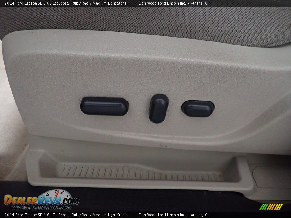 2014 Ford Escape SE 1.6L EcoBoost Ruby Red / Medium Light Stone Photo #22